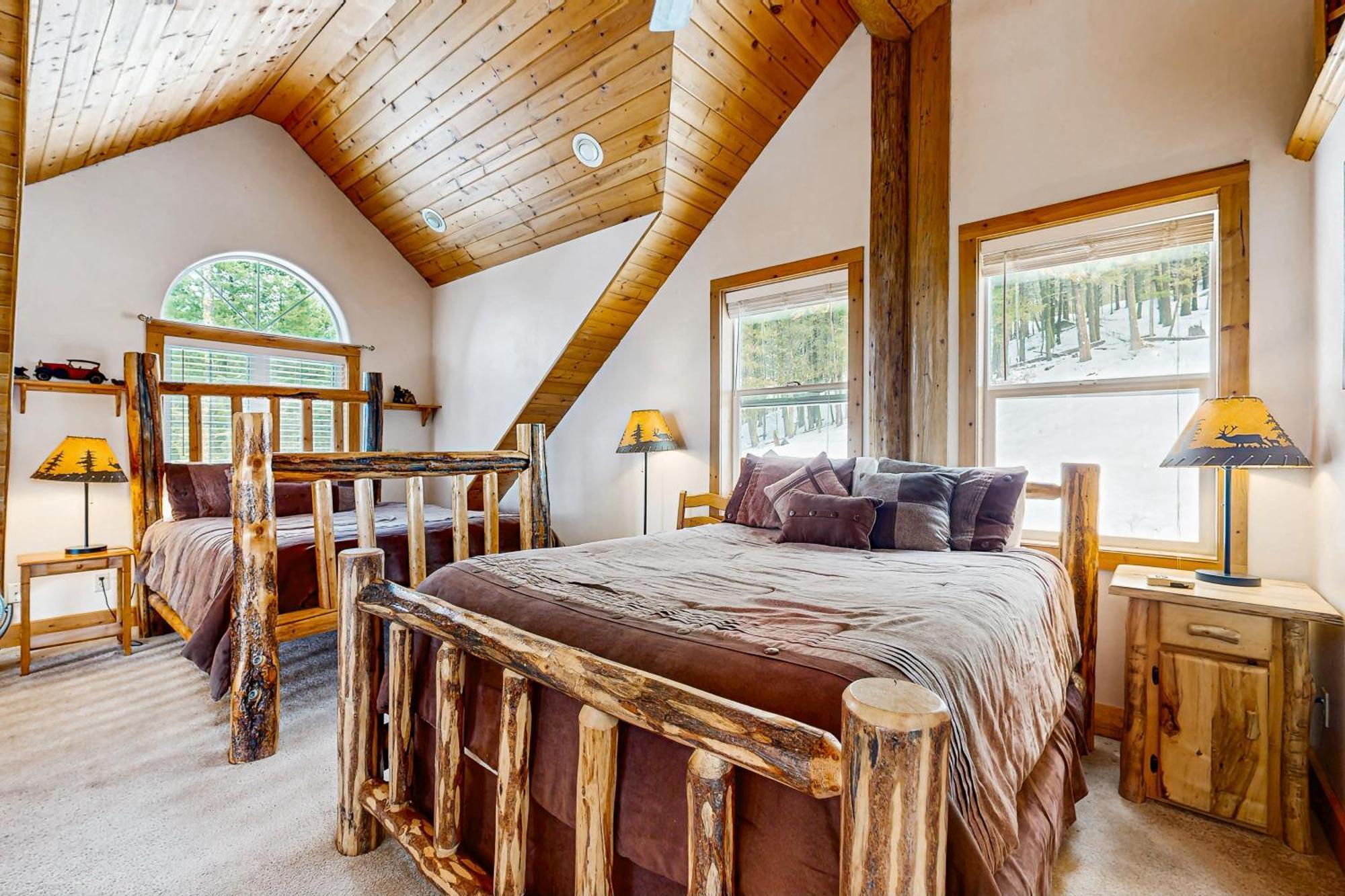 Cascade Lakeview Log Cabin Exterior foto