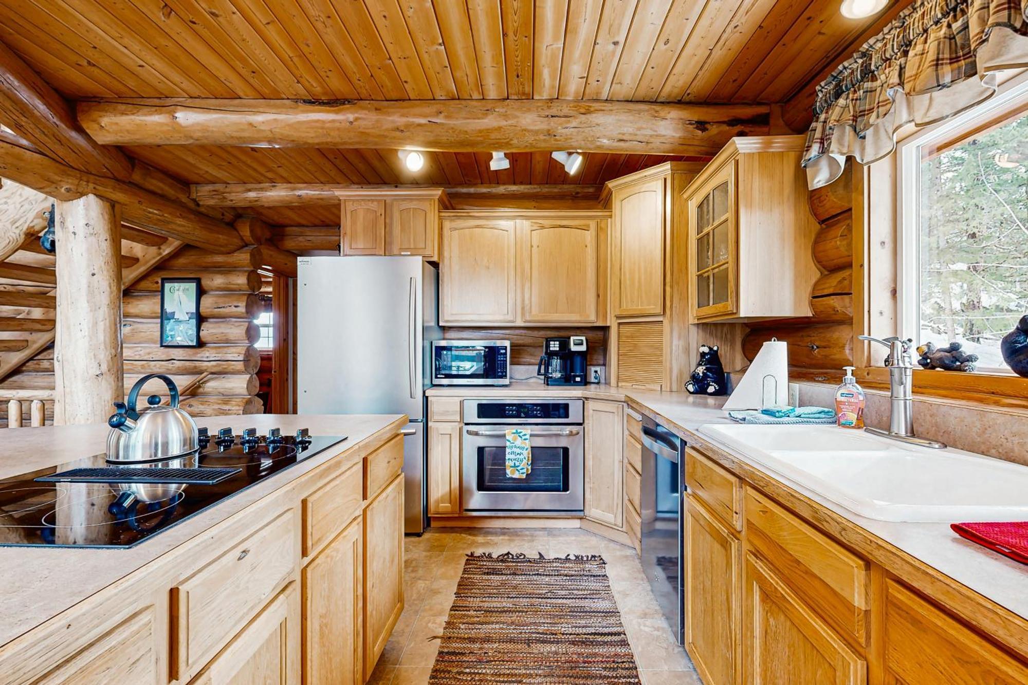 Cascade Lakeview Log Cabin Exterior foto