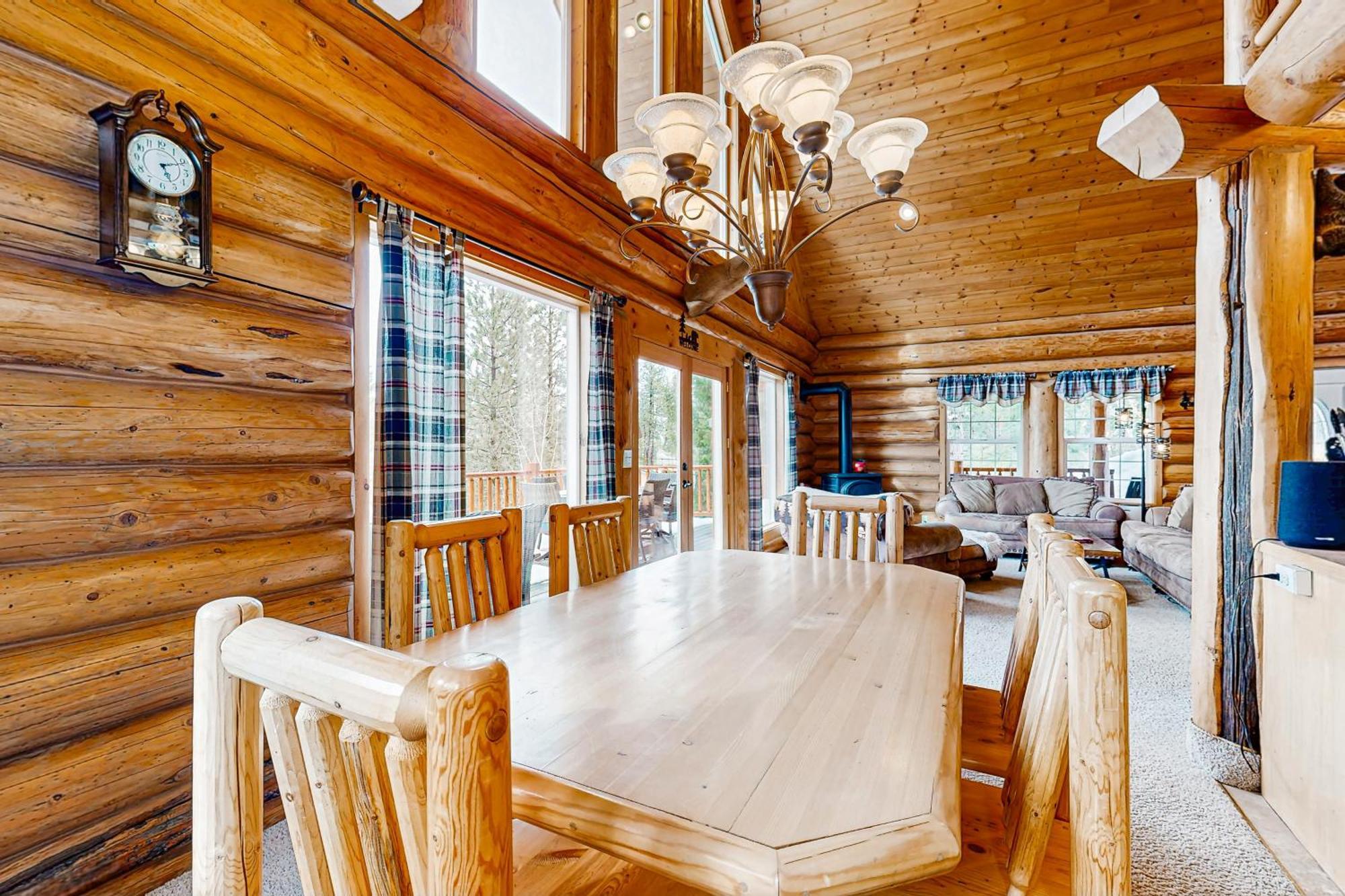 Cascade Lakeview Log Cabin Exterior foto